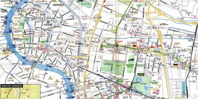 Bangkok tourist map eesti