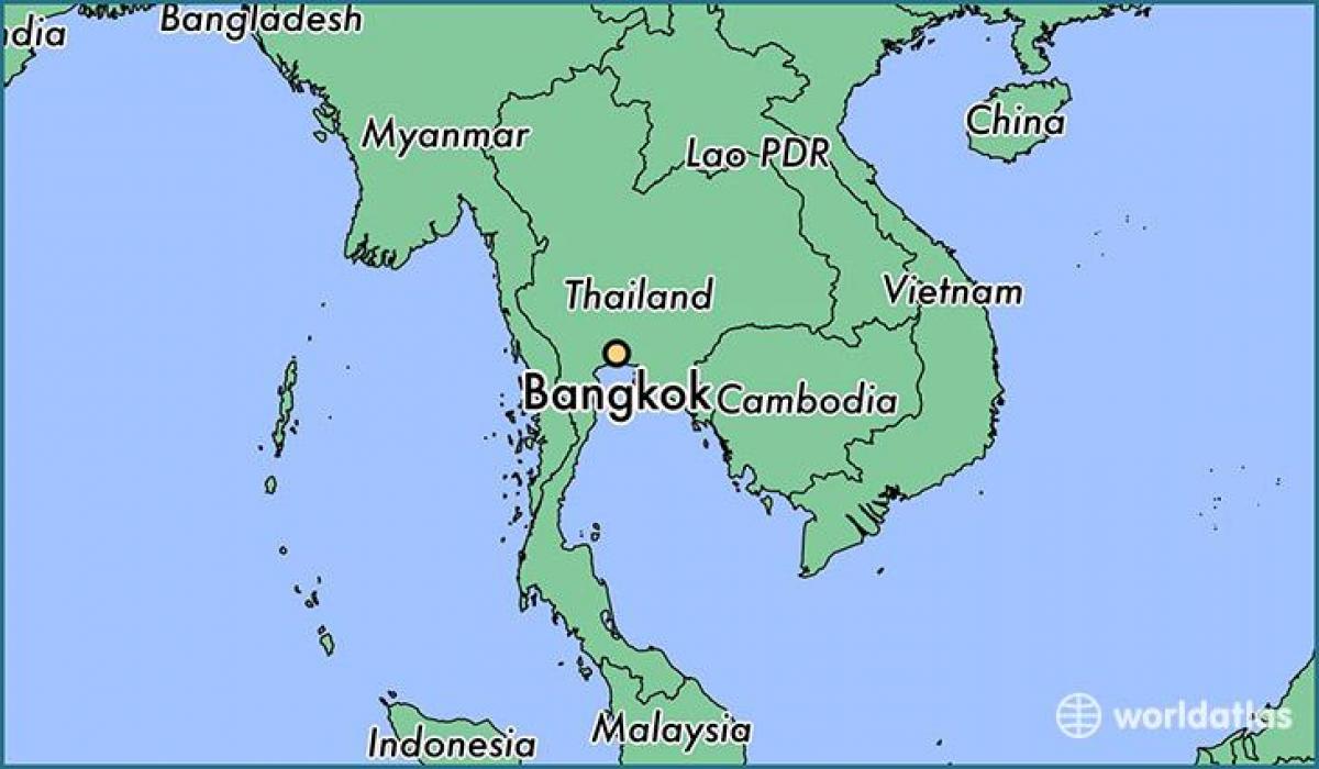 kaart bangkok riik