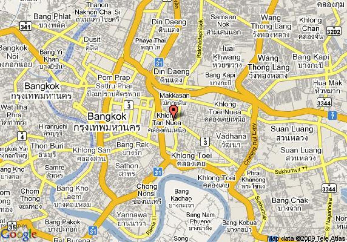 kaart ala bangkok sukhumvit