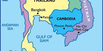 Bangkok tai kaart